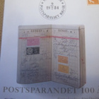 Ruotsi: FDC postisäästö 100 v. - pikkukuva 3