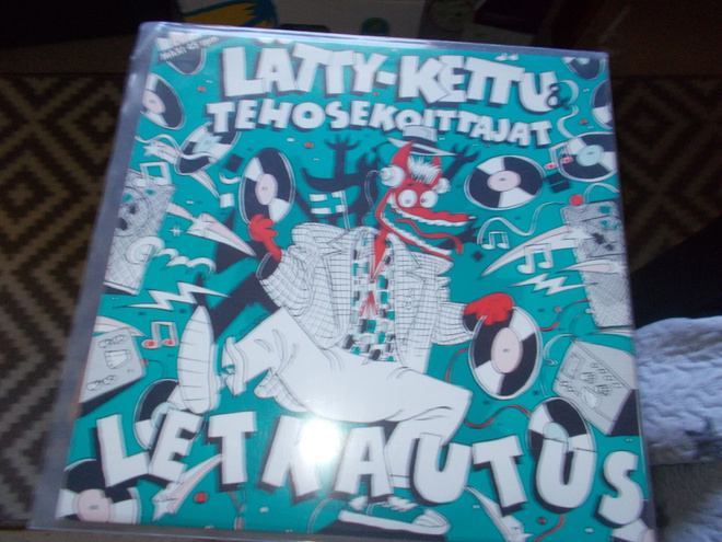 12" VINYYLI SINKKU LÄTTY KETTU & TEHOSEKOITTAJAT