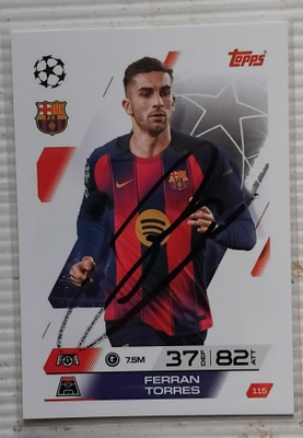 Ferran Torres Barcelona signed