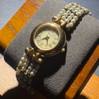 Misaki Japanese Pearls Swiss Quartz rannekello helmiranneke - pikkukuva 2