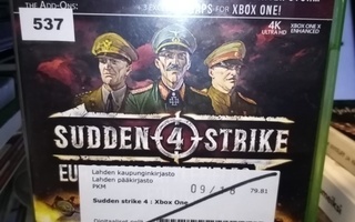 XBOX ONE SUDDEN STRIKE EUROPEAN BATTLEFIELDS