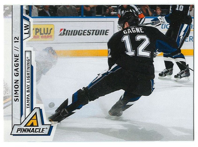 10-11 Panini Pinnacle #25 Simon Gagne