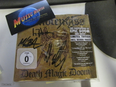 CANDLEMASS - DEATH MAGIC DOOM CD+ DVD NELJÄLLÄ NIMMARILLA