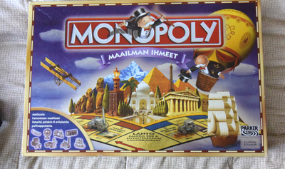 Monopoly Maailman Ihmeet lautapeli