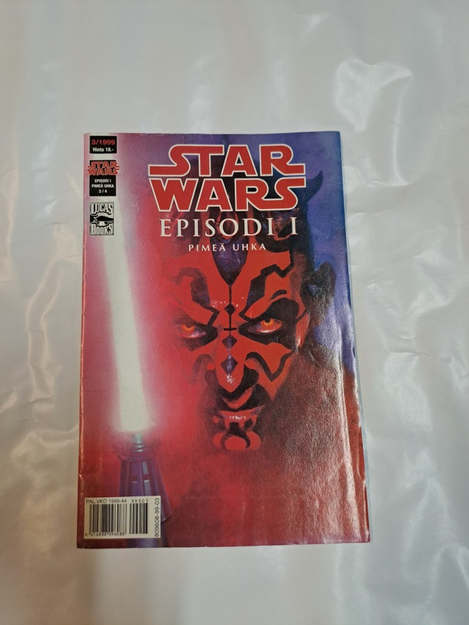 Star Wars episodi 1 Pimeä Uhka sarjakuva