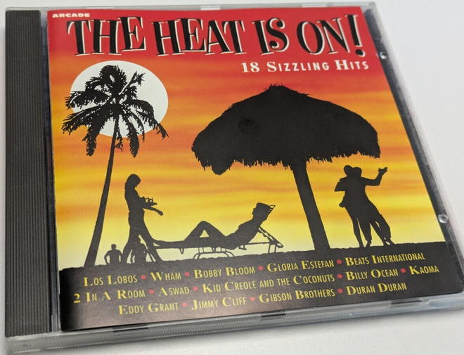 The Heat Is On! (CD) Wham! Los Lobos Duran Duran Sabrina