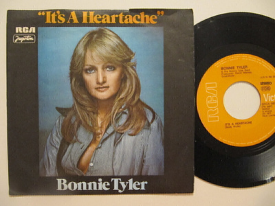 Bonnie Tyler It's A Heartache 7" sinkku Yugoslavia