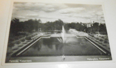 Helsinki, Kaisaniemi, vesiallas ja suihkukaivo, vkpk, ei p.