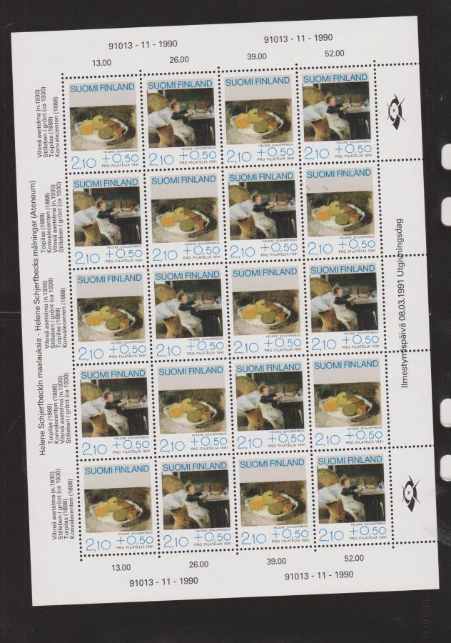 1991 Pro Filatelia  ** arkki