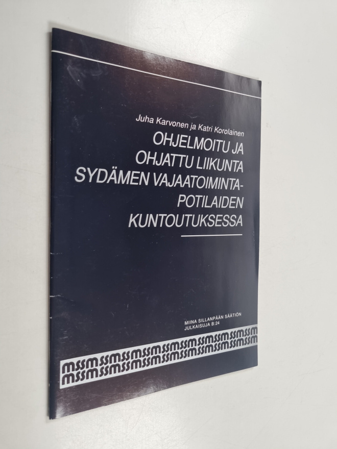 Juha Karvonen : Ohjelmoitu ja ohjattu liikunta sydämen va...
