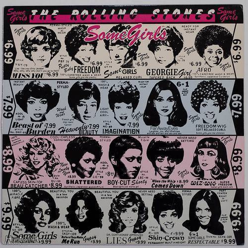 ROLLING STONES  ::  SOME GIRLS  ::  VINYYLI  LP    1988 !!