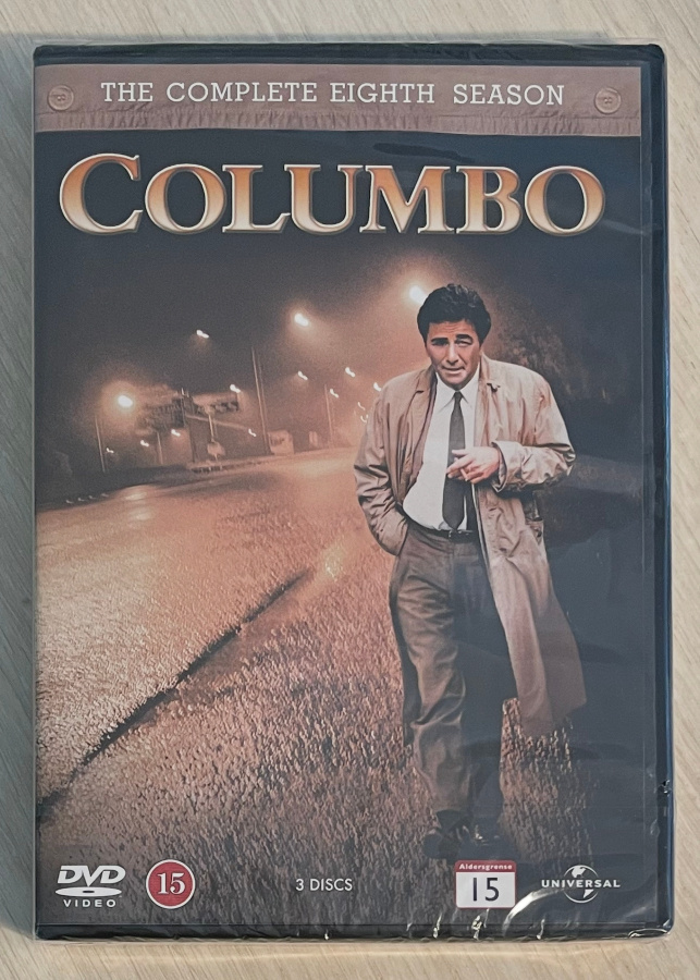 Columbo: 5 tv-elokuvaa (3DVD) Peter Falk (UUSI)