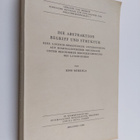 Eino Mikkola : Die Abstraktion Begriff und Struktur : ein... - pikkukuva 1