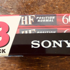 Äänikasetit uusi sinetöity Sony 60, 3 kpl. - pikkukuva 3