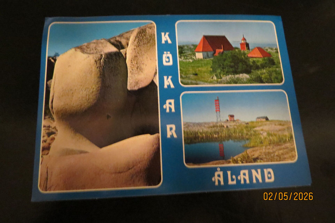 ÅLAND 1989 KULKENUT KORTTI
