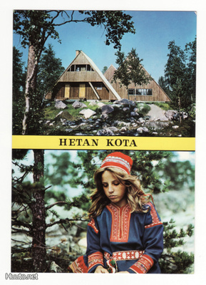 Postikortti, ENONTEKIÖ, Hetan-Kota