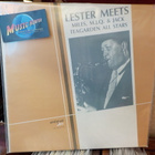 LESTER YOUNG - LESTER MEETS  MILES...... EX/EX LP - pikkukuva 1