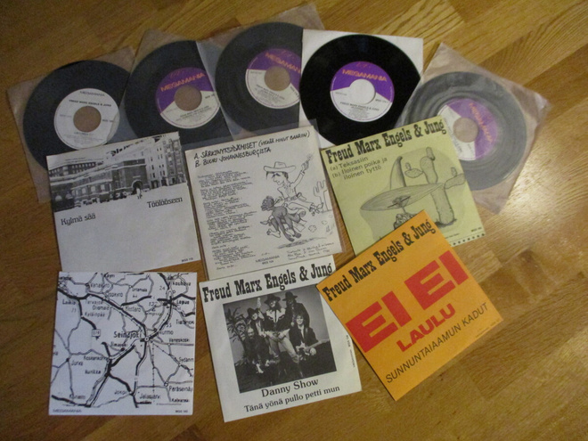 FREUD MARX ENGELS & JUNG 7" [PS] SINKKUJYTKY erä: 11 singleä