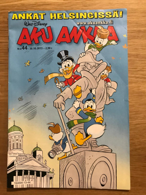 Aku Ankka: Ankat Helsingissä! numero 44/2013