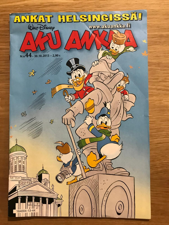 Aku Ankka: Ankat Helsingissä! numero 44/2013