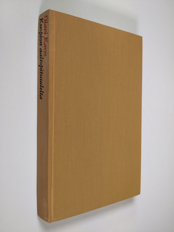Olavi Kares : Kuopion aaltopituudelta : Puheita 1960-luvulta