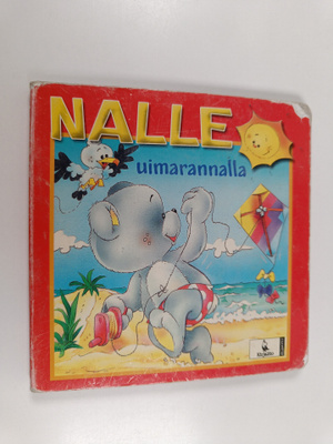 Nalle uimarannalla