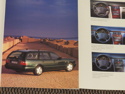 1996 Mercedes-Benz E-sarja farmari esite - 16 sivua - Veho