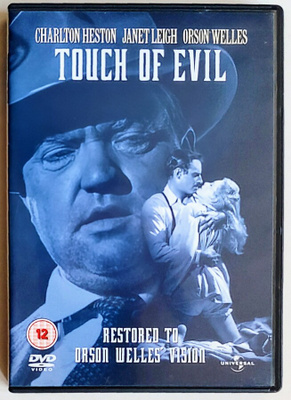 Orson Welles: PAHAN KOSKETUS – UK-DVD Suomi-textit 1958/2003
