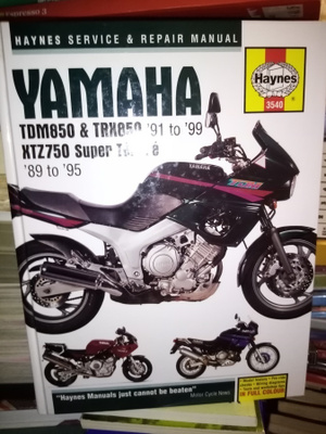 Korjauskäsikirja YAMAHA TDM850 & TRX850 91-99 ym.