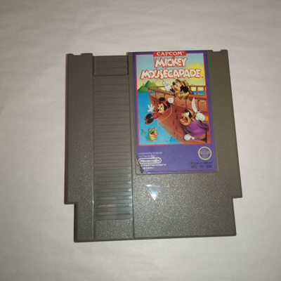 Nes Mickey Mousecapade Capcom