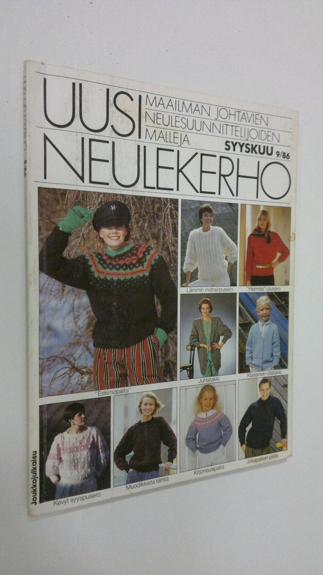 Uusi neulekerho 9/86 (Syyskuu)
