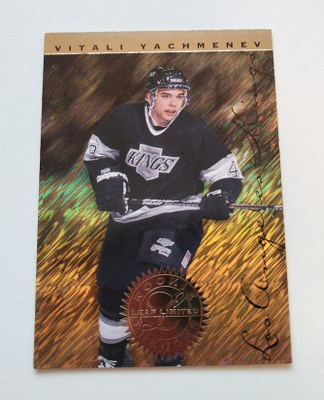1995 Leaf Limited Rookie Phenoms Vitali Yachmenev #5 /5000