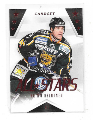 2013-14 Finnish Cardset All-Stars #2 Raimo Helminen , Ilves