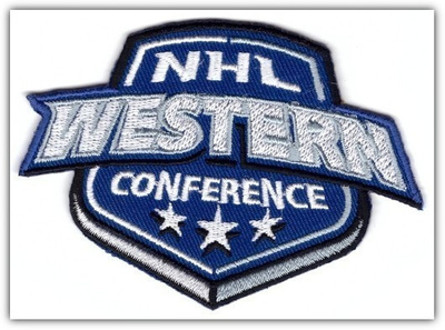 NHL - Western Conference -kangasmerkki / hihamerkki
