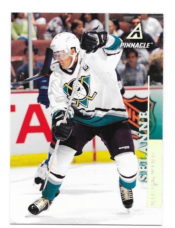 1997-98 Pinnacle #86 Teemu Selänne Anaheim Mighty Ducks