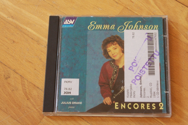 Emma Johnson Encores Vol.2 CD
