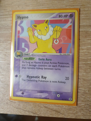 Hypno 25/112 - EX FireRed & LeafGreen RARE card