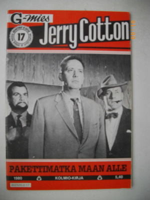 Jerry Cotton 17/1980: Pakettimatka maan alle (21.5)