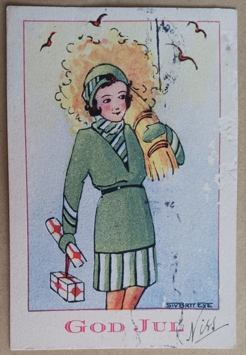 Siv Britt Eye: Leidillä lahjoja ja lyhde, p. 1921