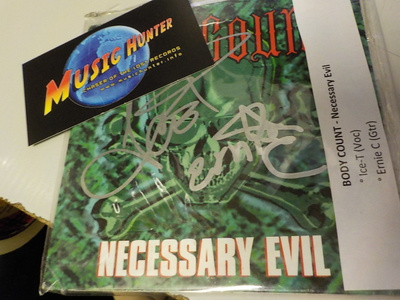 BODY COUNT - NECESSARY EVIL CDS ICE-T NIMMARILLA + ERNIE