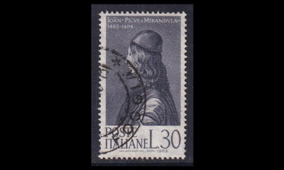 Italia 1138 o Filosofi Giovanni Pico della Mirandola (1963)