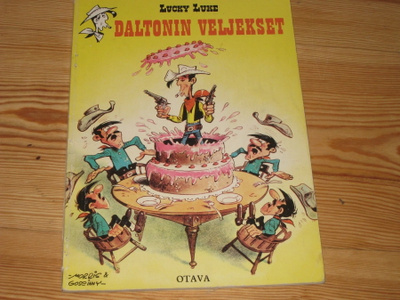 Lucky Luke Daltonin veljekset 1.p v. 1971
