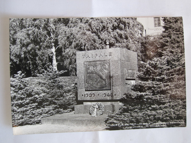 VANHA Postikortti Jyväskylä 1950-l Alkup.Mallikappale