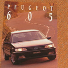 1995 Peugeot 605 esite - KUIN UUSI - suom - 20 sivua - pikkukuva 1