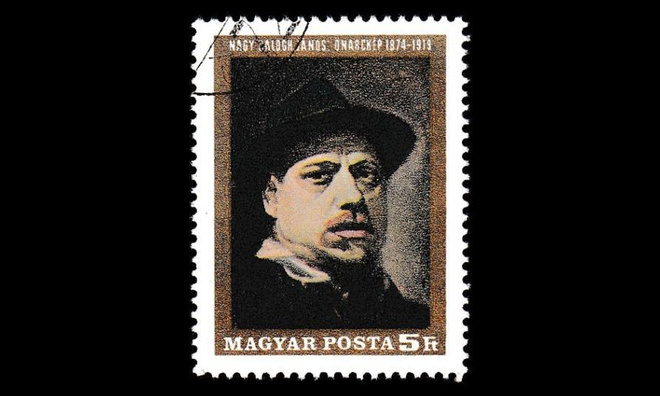 Unkari 2546 o Taidemaalari János Balogh Nagy (1969)