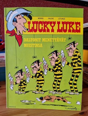Lucky Luke Daltonit menettävät muistinsa ensimmäinen painos