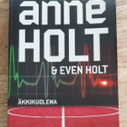Anne Holt & Even Holt - Äkkikuolema - pikkukuva 1