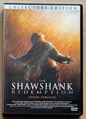 THE SHAWSHANK REDEMPTION – AVAIN PAKOON, Suomi-DVD 1994/200?