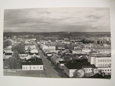 VANHA Postikortti Iisalmi 1950-l Alkup. Mallikappale