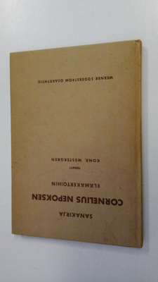 Konrad Westergren : Sanakirja Cornelius Nepoksen elämäker...